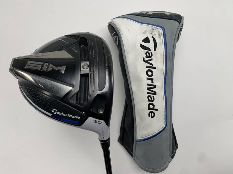 TaylorMade SIM Driver 9* UST Mamiya LinQ Fiber 6F4 Stiff Graphite Mens RH HC