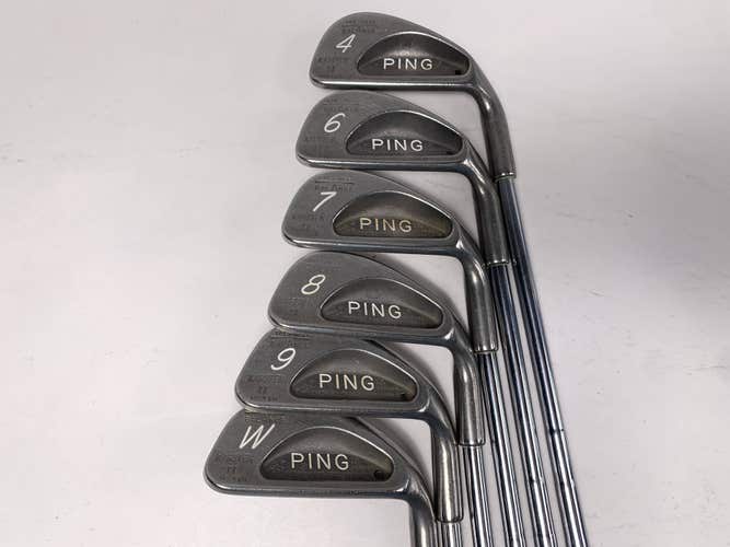 Ping Karsten II Iron Set 4-PW Black Dot Karsten ZZ-Lite Regular Mens RH- No 5i