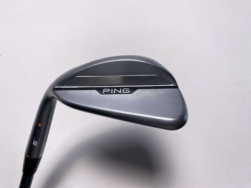 Ping s159 Chrome Lob Wedge LW 58* 8 Bounce E-Grind Orange Dot 2* Flat Mens LH