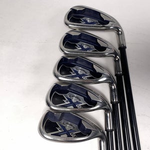 Callaway X-20 Iron Set 6-9+GW Stiff Graphite Mens RH - NO PW
