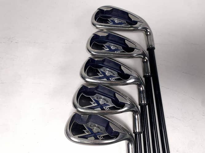 Callaway X-20 Iron Set 6-9+GW Stiff Graphite Mens RH - NO PW