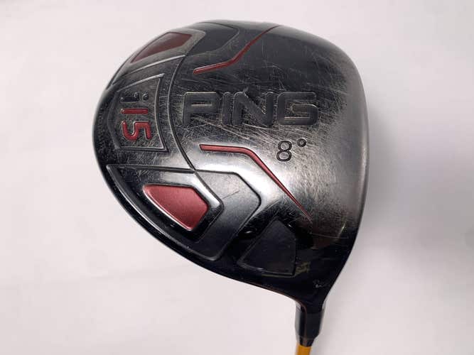 Ping i15 Driver 8* UST Mamiya ProForce AxivCore 69g Tour Stiff Graphite Mens RH