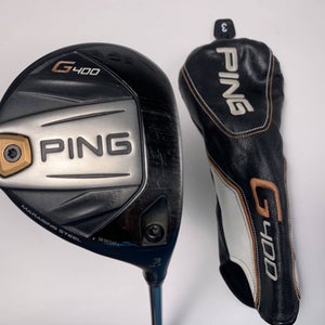Ping G400 3 Fairway Wood 14.5* Fujikura Vista Pro 55 Regular Graphite Mens RH HC