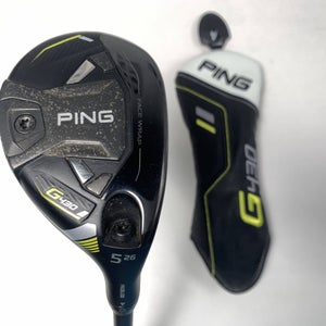 Ping G430 5 Hybrid 26* Alta CB Soft Regular 70g Senior Graphite Mens RH HC
