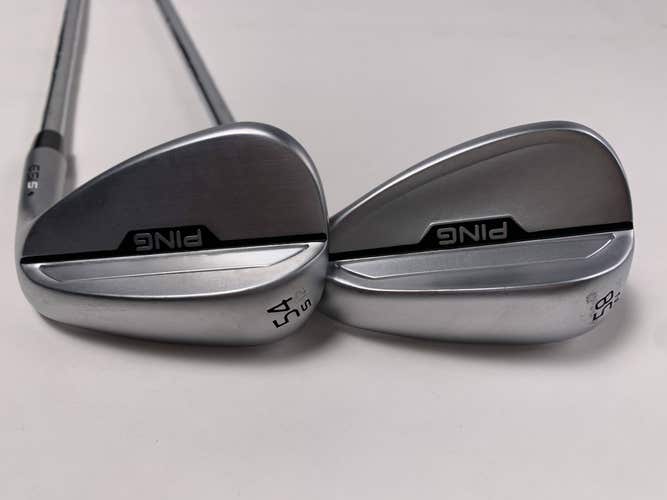 Ping s159 Chrome Wedge Set 54* 12 | 58* 14 Black Dot ZZ 115g Wedge Steel Mens RH