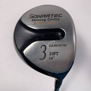 Sonartec SS02 3 Fairway Wood 14* Accra SC75 M3 Regular Graphite Mens RH