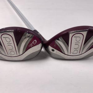 Ping G LE 2 5 & 6 Hybrid Set 26* 30* ULT240 Ladies RH Undersize Grips