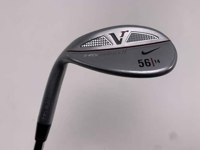 Nike Victory Red V-Rev Satin Chrome Sand Wedge SW 56* 14 LH