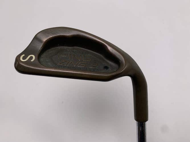 Ping Zing 2 Beryllium Copper Sand Wedge SW Black Dot Karsten Wedge Steel Mens RH