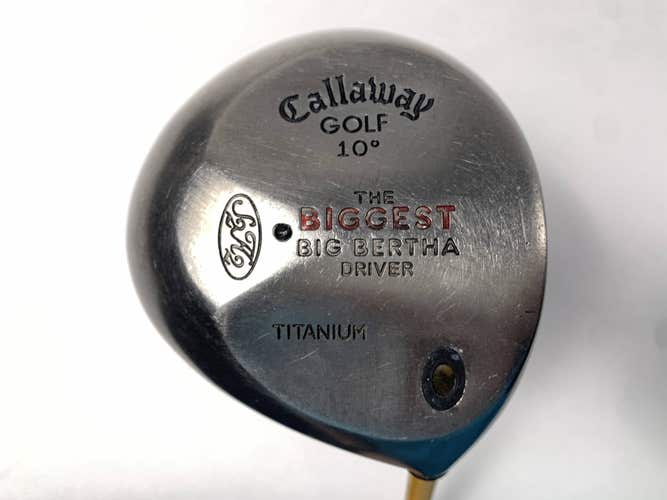 Callaway Biggest Big Bertha Driver 10* UST ProForce 65 Gold 65g Senior RH