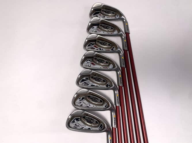 Ping G15 Iron Set 3-9 Yellow Dot 1.5* Up TFC 149 Soft Regular Senior RH
