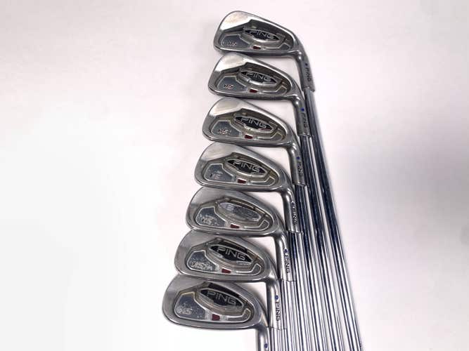 Ping i15 Iron Set 4-PW Blue Dot 1* Up AWT Stiff Steel Mens RH