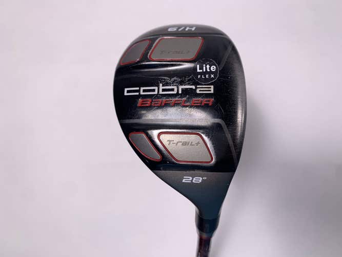 Cobra T-Rail + 6 Hybrid 28* Graphite Design Tour AD G Hybrid 65g Senior RH