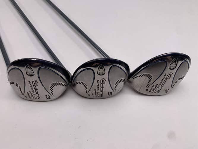 Cobra Speed LD M Offset Wood Set 3 5 7 | 15* 18* 21* M Speed Tuned 45g Ladies RH