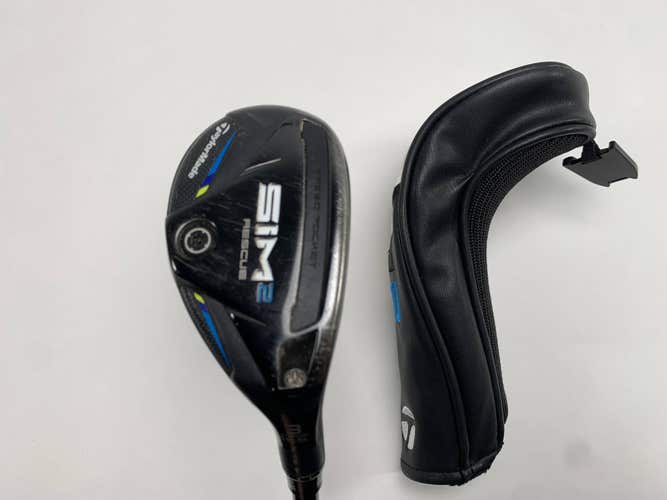 TaylorMade SIM2 Rescue 3 Hybrid 19.5* Tensei Blue Raw AV Series 80g Stiff RH HC