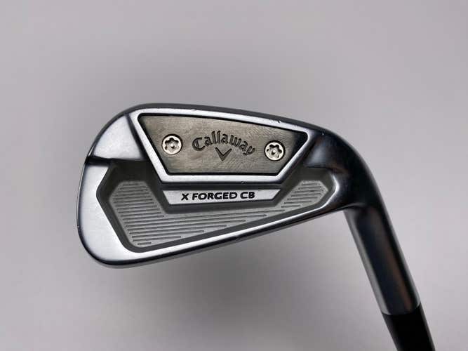 Callaway X Forged CB 21 Single 7 Iron Project X IO 6.0 110g Stiff Steel Mens RH