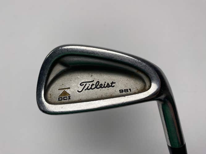 Titleist DCI 981 Single 6 Iron Tri-Spec Regular Steel Mens RH