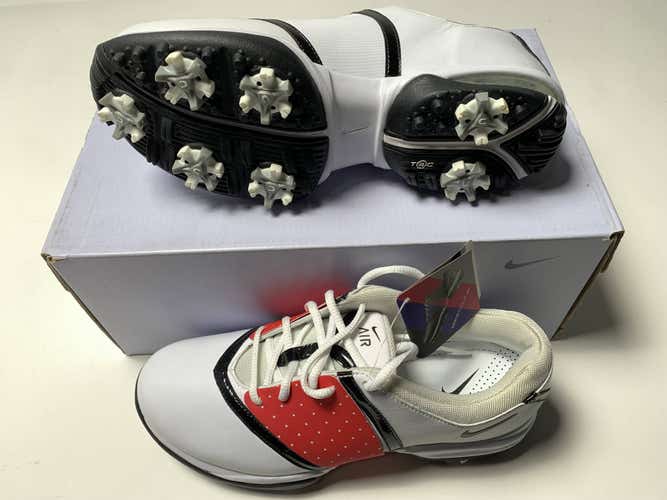 Nike Air Embellish Golf Shoes White Women's SZ 6.5 (418379-100)