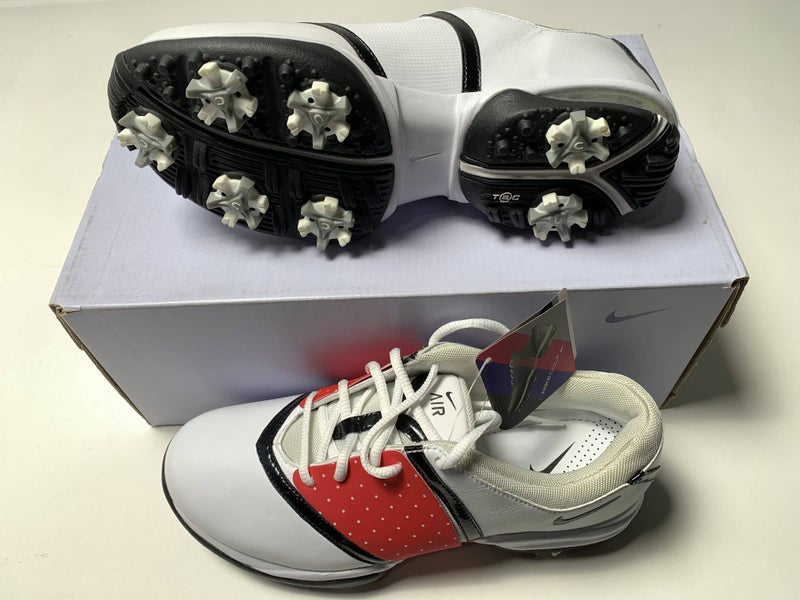 Nike Air Embellish Golf Shoes White Women's SZ 6.5 (418379-100)