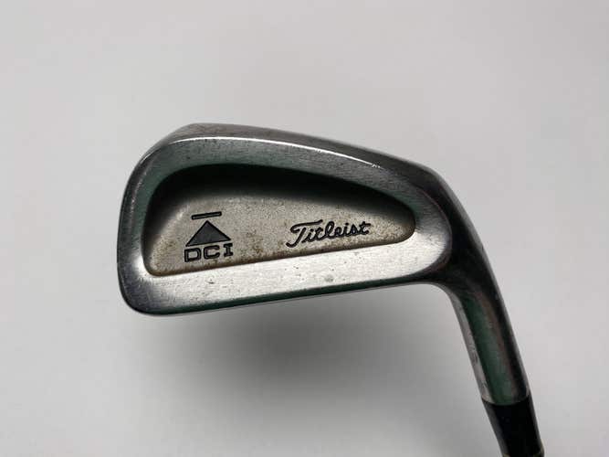 Titleist DCI Black Single 6 Iron Precision Rifle FCM 6.0 Stiff Steel Mens RH