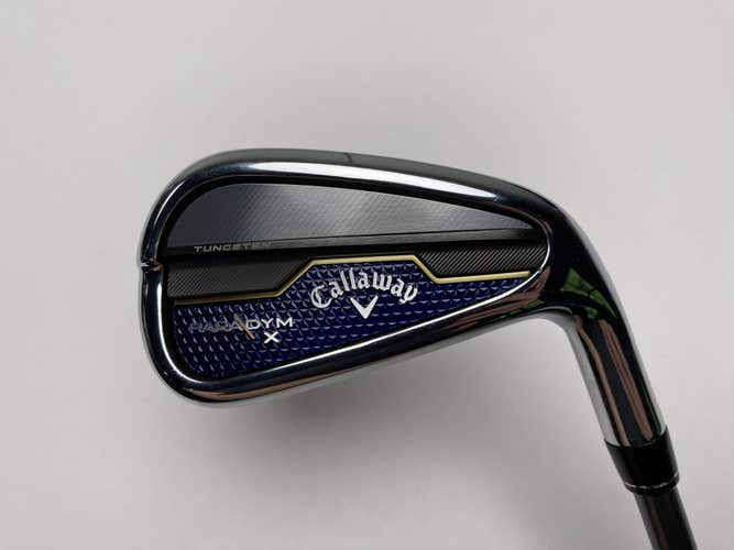 Callaway Paradym X Single 7 Iron Project X HZRDUS 5.5 Regular Graphite Mens RH
