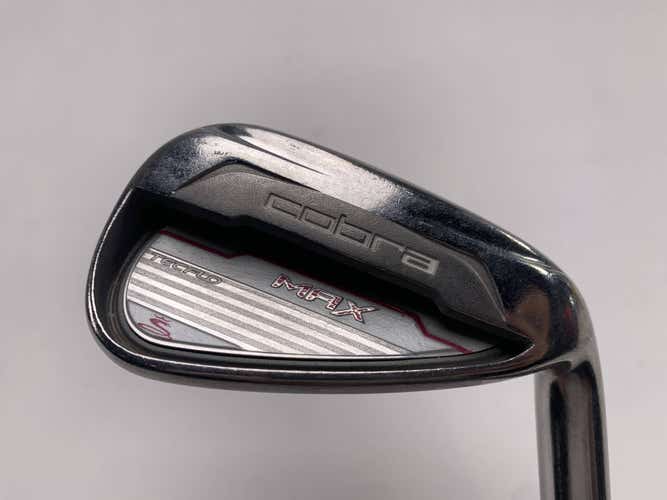 Cobra MAX Single 9 Iron White Tie X4 Ladies Graphite Womens RH Undersize Grip