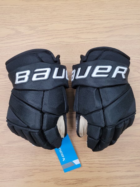 13" NEW! Bauer Vapor Pro Team Gloves Pro Stock Black/White