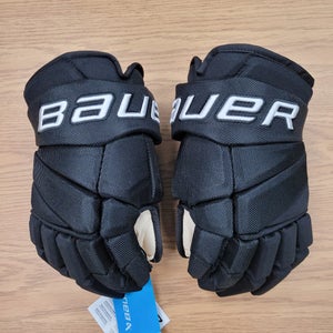 14" NEW! Bauer Vapor Pro Team Gloves Pro Stock Black/White