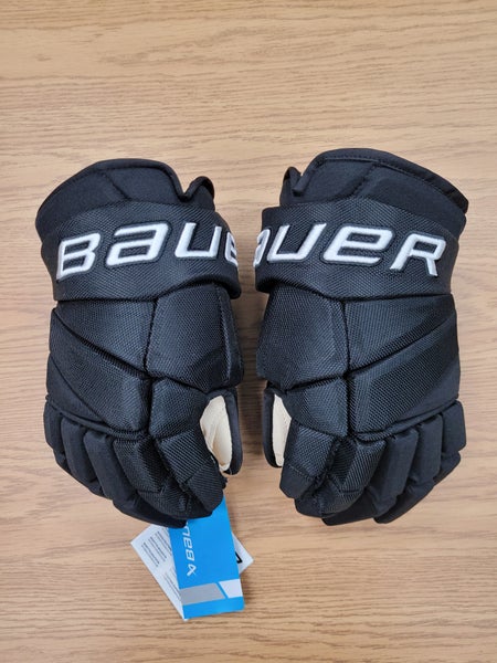 14" NEW! Bauer Vapor Pro Team Gloves Pro Stock Black/White