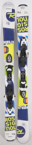 Rossignol Terrain Kids Skis with Bindings - 116 cm Used