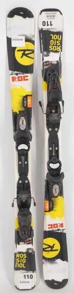 Rossignol Roc Kids Skis with Bindings - 110 cm Used