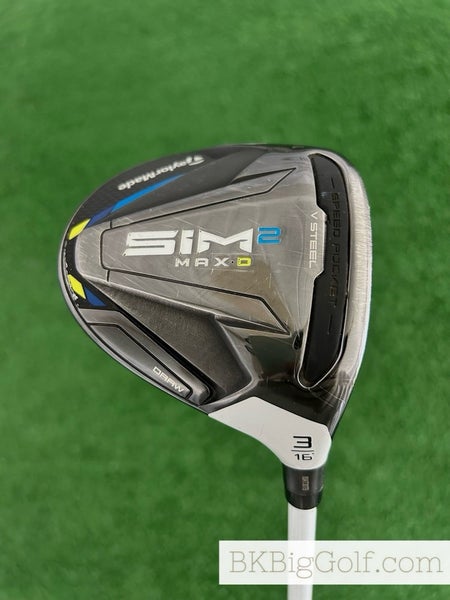 Taylormade Sim 2 Max D 16 Degree 3 Wood / Stiff