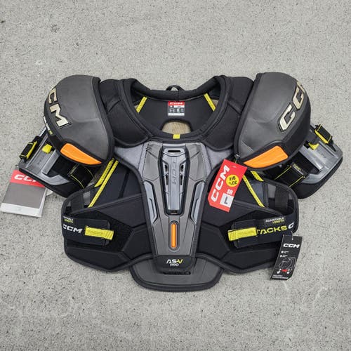 CCM Tacks AS-V Pro Shoulder Pads - Senior Large (New)