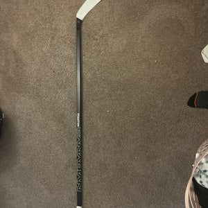 All Black Right Handed Hockey Stick P92 80 Flex (Used)