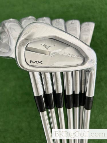 NEW Mizuno MX Speed Metal 25 Iron Set 5-G / KBS Max 80 Stiff