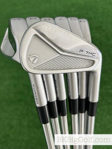 Taylormade P7MC 23 Forged Iron Set 4-P / KBS Tour 120 Stiff