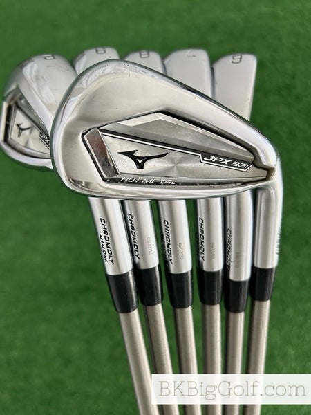 Mizuno JPX 921 Hot Metal Iron Set 5-P / SteelFiber i95 Stiff Graphite