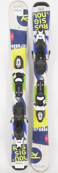 Rossignol Terrain Kids Skis with Bindings - 92 cm Used