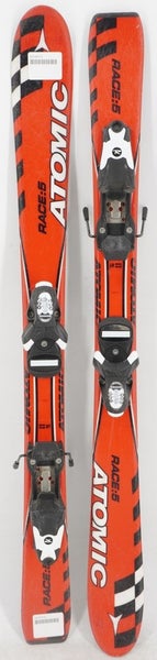 Atomic RC:5 Kids Skis with Bindings - 100 cm Used