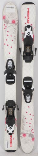 Head Nice One Kids Skis with Bindings - 90 cm Used