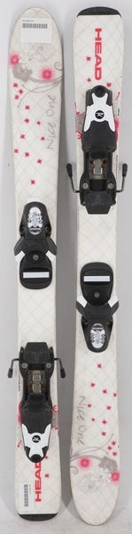 Head Nice One Kids Skis with Bindings - 90 cm Used