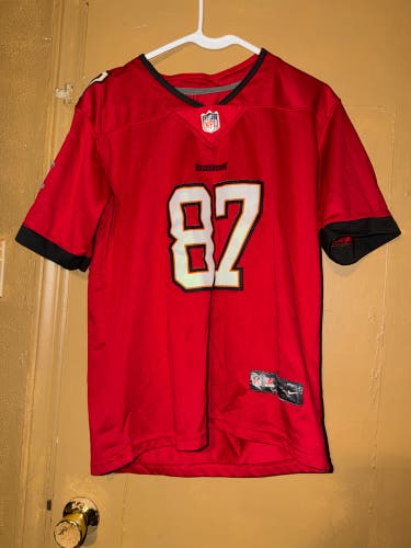 Nike NFL Tampa Bay Buccaneers Rob Gronkowski Football Jersey Youth Size XL Used.
