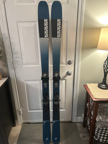 Men's 2022 K2 MindBender 85 177 cm All Mountain Skis With Bindings Max Din 11 (Used)