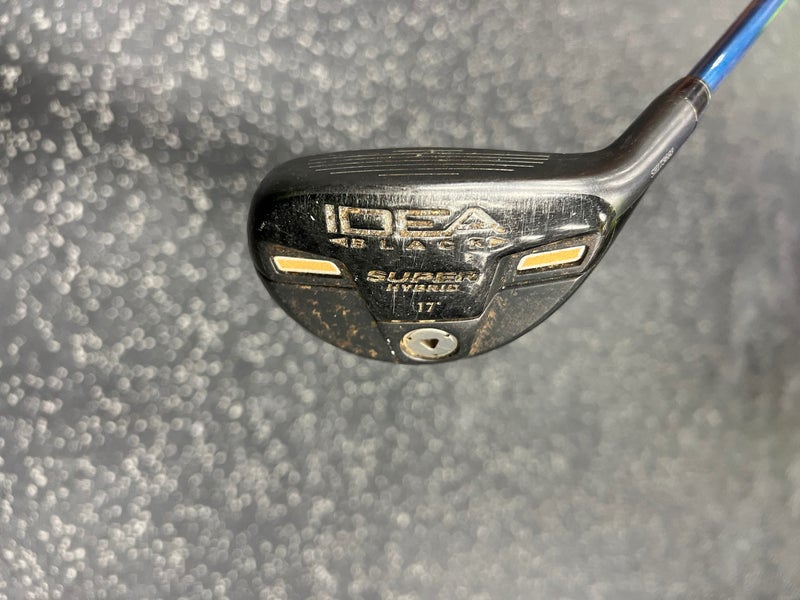 Used Adams BLACK SUPER HYBRID Mens Hybrid Club RH 4 Hybrid 11849-S000034321