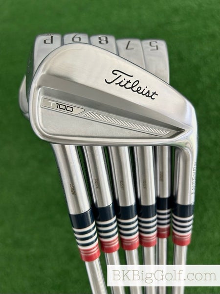 Titleist T100 23 Forged Iron Set 5-P / KBS $-Taper 120 Stiff
