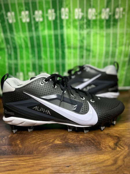 Men's Size M 12.0 (W 13.0) Nike Alpha Menace Pro 4 Low Top (New) Football Cleats