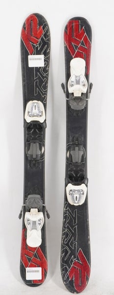 K2 Indy Kids Skis with Bindings - 88 cm Used