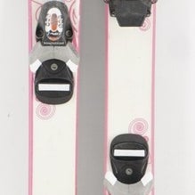 K2 Luv Bug Kids Skis with Bindings - 124 cm Used