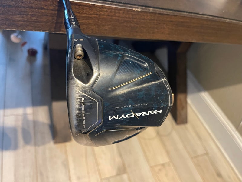2023 Callaway Paradym Right Handed Driver Stiff Flex 9 Loft (Used)