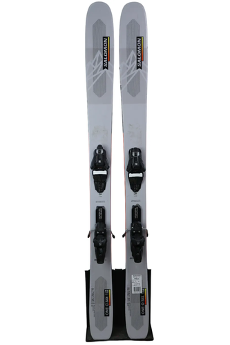 USED 2024 Salomon QST 106 Skis 165cm w/ Salomon Strive 11 Bindings